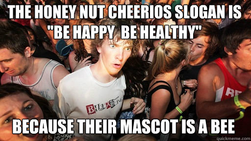 The honey nut cheerios slogan is 