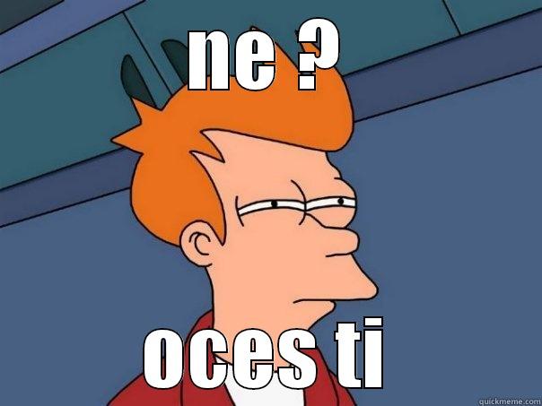 khhaha :D ?!?!?! - NE ? OCES TI Futurama Fry