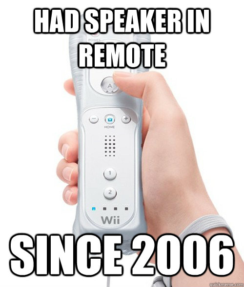 Had speaker in remote Since 2006 - Had speaker in remote Since 2006  Misc