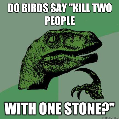 Do birds say 