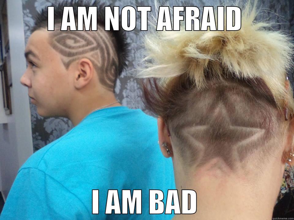 i am not afraid - I AM NOT AFRAID I AM BAD Misc