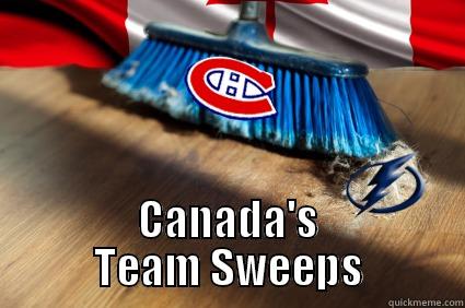  CANADA'S TEAM SWEEPS Misc