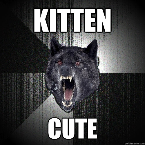 Kitten Cute - Kitten Cute  Insanity Wolf