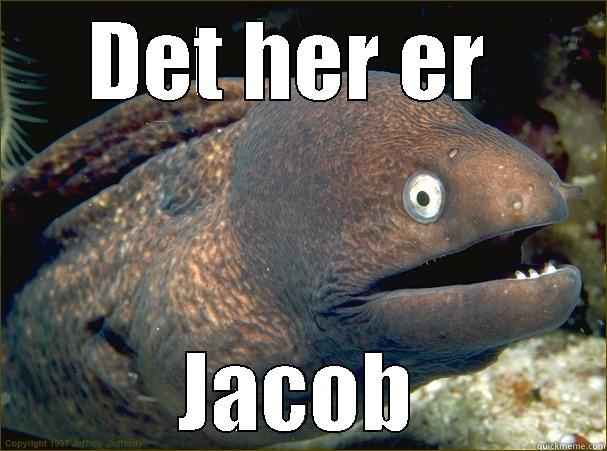 DET HER ER  JACOB Bad Joke Eel