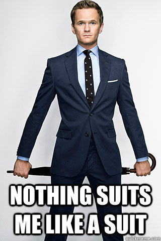  Nothing suits me like a suit -  Nothing suits me like a suit  Misc