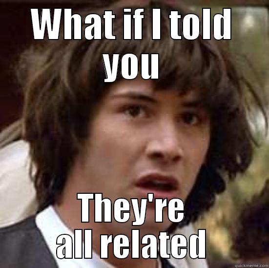 WHAT IF I TOLD YOU THEY'RE ALL RELATED conspiracy keanu