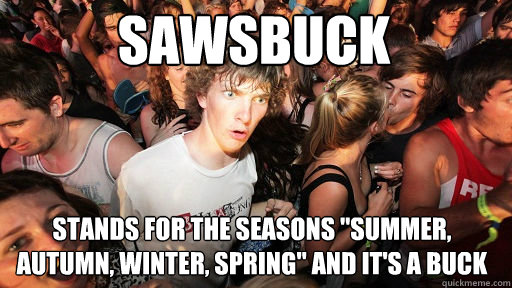 Sawsbuck stands for the seasons 