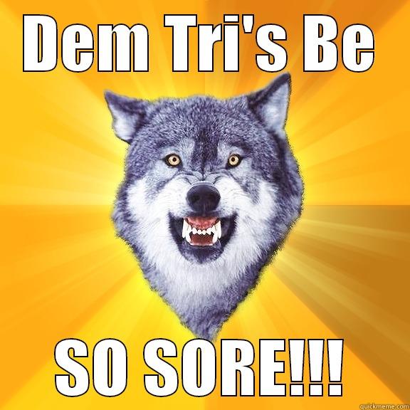 DEM TRI'S BE SO SORE!!! Courage Wolf