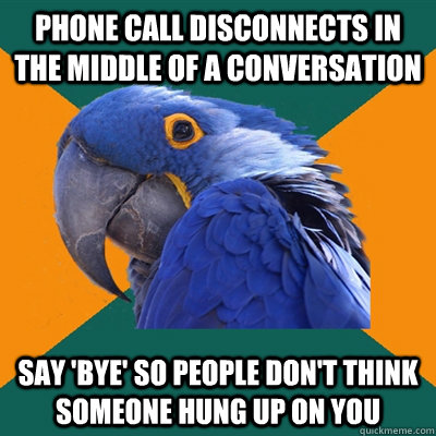 quickmeme conversation hung bye someone middle say think don so caption own add