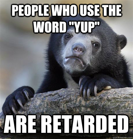 People who use the word 