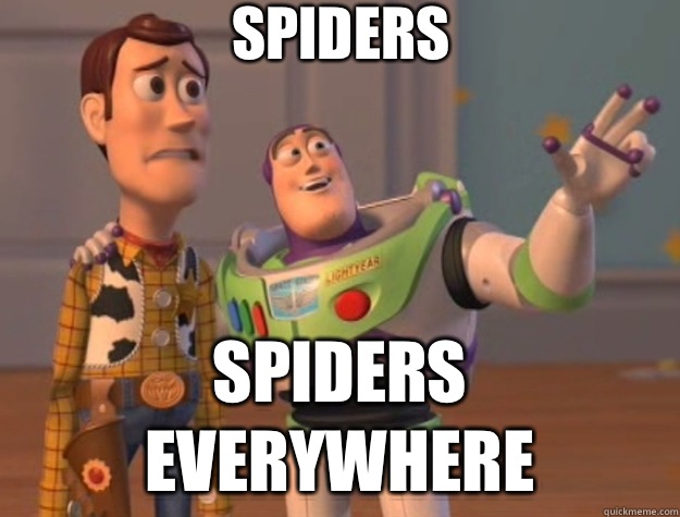 Spiders Spiders everywhere - Spiders Spiders everywhere  Toy Story