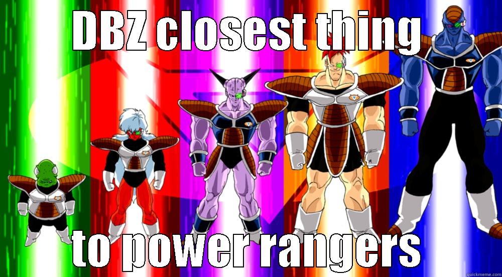 Evil power rangers - DBZ CLOSEST THING TO POWER RANGERS Misc