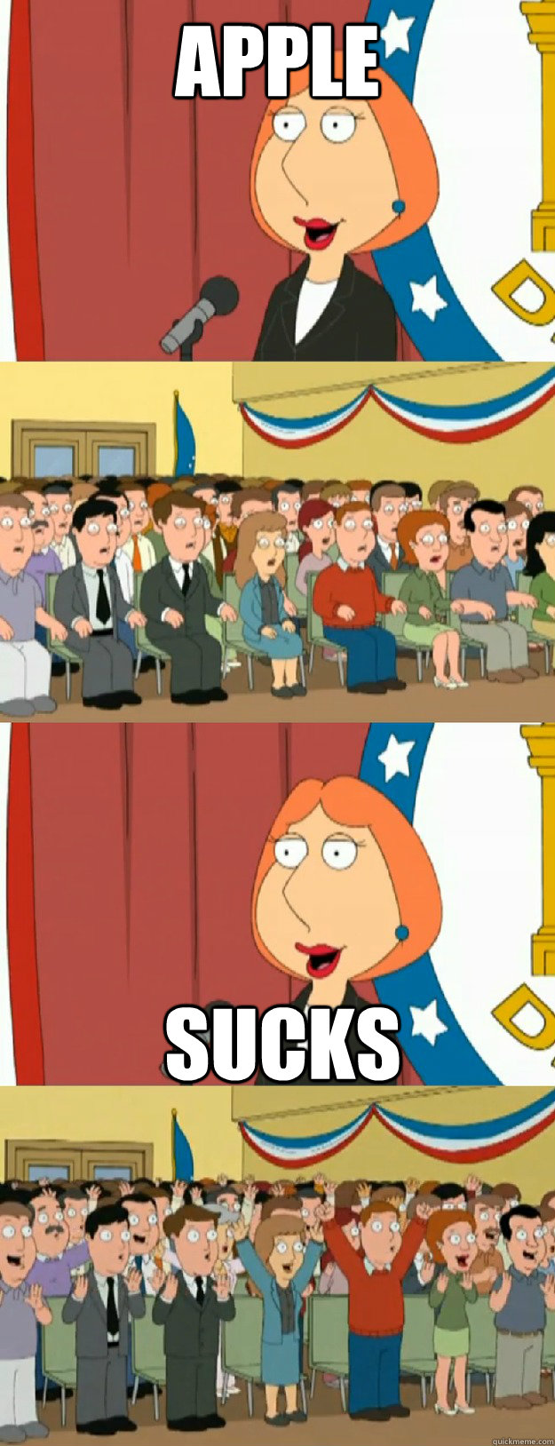 Apple  Sucks - Apple  Sucks  Lois Griffin