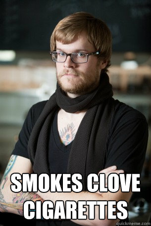  smokes clove cigarettes -  smokes clove cigarettes  Hipster Barista