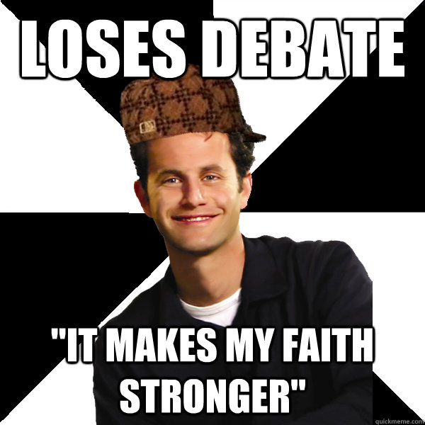 loses debate 