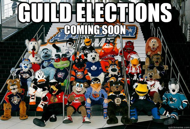 Guild elections coming soon - Guild elections coming soon  Guild Elections