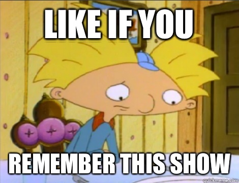 Like if you Remember this show  Hey Arnold Problems