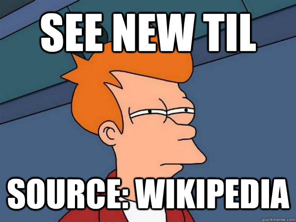 see new til source: wikipedia  Futurama Fry