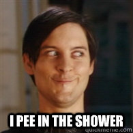  I PEE in the shower -  I PEE in the shower  Emo Peter Parker