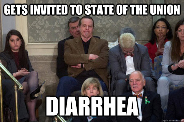 Gets Invited to State of the Union Diarrhea  Bad Luck Ted Nugent