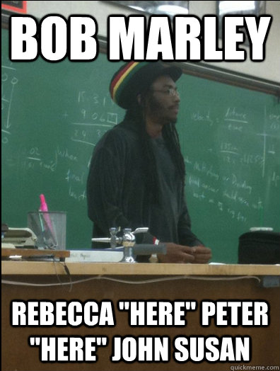 BOB MARLEY rebecca 