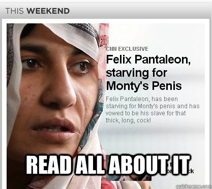 READ ALL ABOUT IT - READ ALL ABOUT IT  Felix Pantaleon