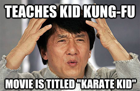 Teaches kid Kung-Fu Movie is titled 