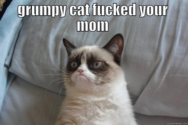 GRUMPY CAT FUCKED YOUR MOM  Grumpy Cat