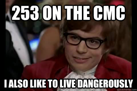 253 on the CMC i also like to live dangerously  Dangerously - Austin Powers