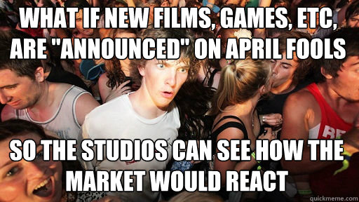 What if new films, games, etc, are 