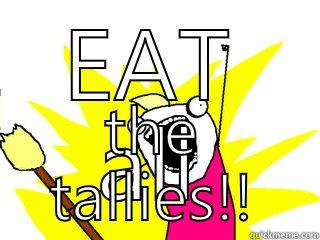 EAT ALL THE TALLIES!! All The Things