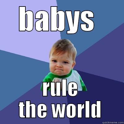 BABYS  RULE THE WORLD Success Kid