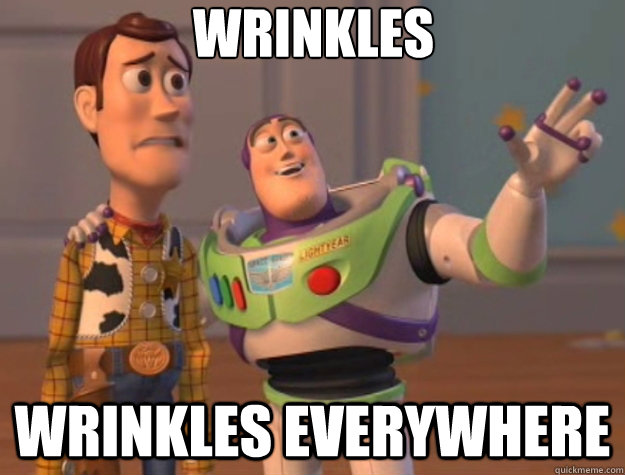 wrinkles wrinkles everywhere - wrinkles wrinkles everywhere  Toy Story