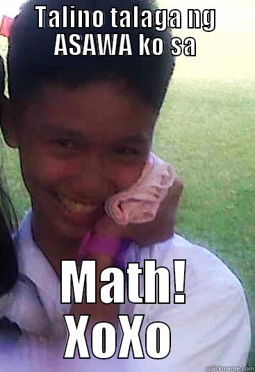 TALINO TALAGA NG ASAWA KO SA MATH! XOXO ♥ Misc