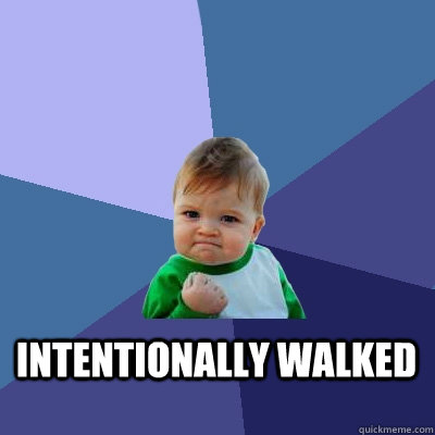  Intentionally Walked  Success Kid