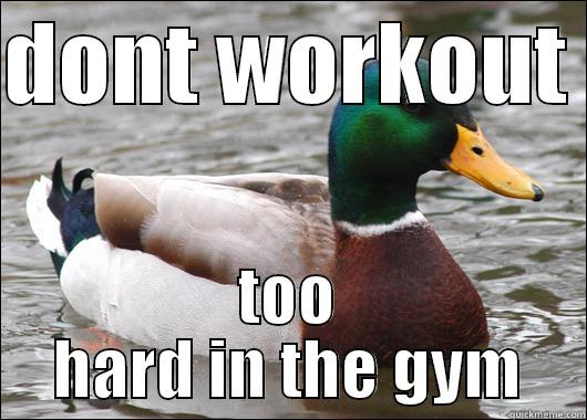 nearly lost my 2 front teeth today - DONT WORKOUT  TOO HARD IN THE GYM Actual Advice Mallard