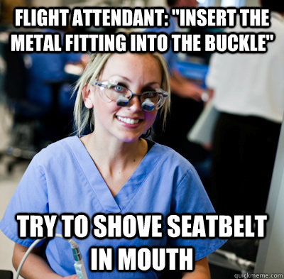 Flight attendant: 