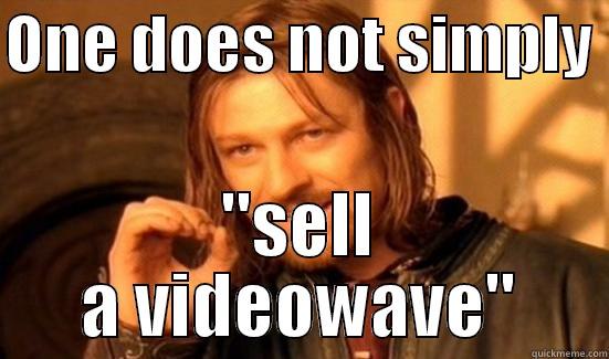 ONE DOES NOT SIMPLY  