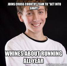 Joins Cross Country Team to 