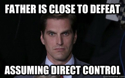 Father is close to defeat assuming direct control  Menacing Josh Romney