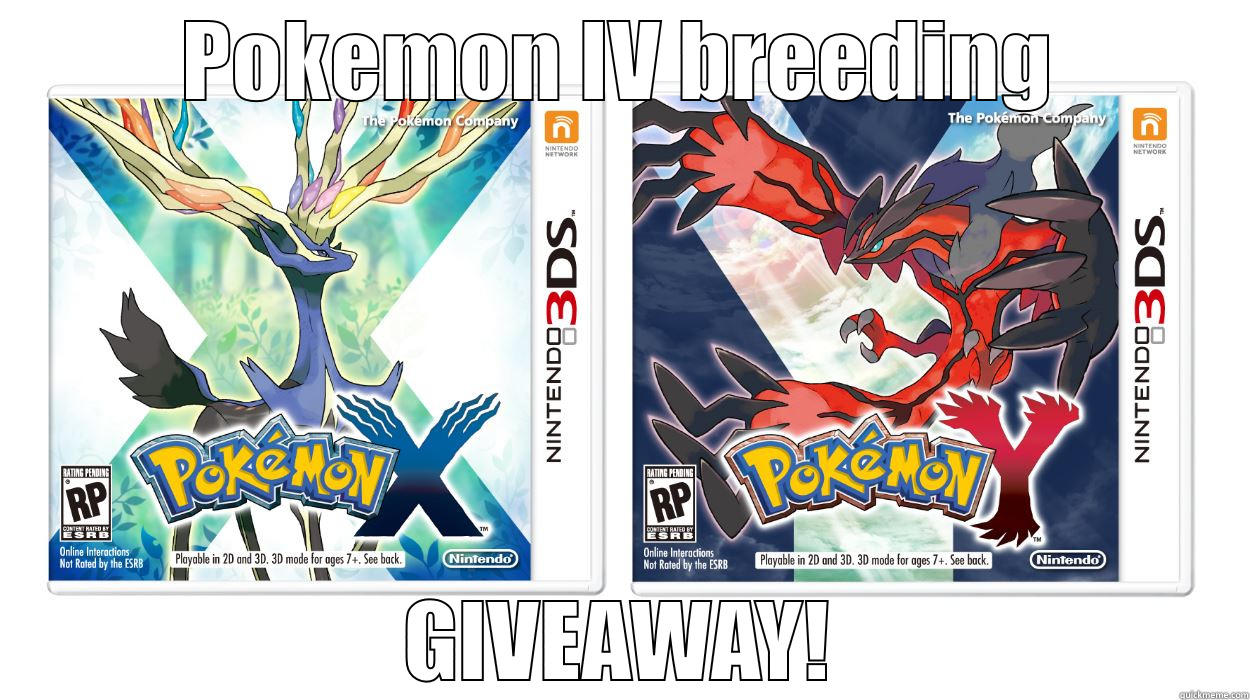 POKEMON IV BREEDING GIVEAWAY! Misc