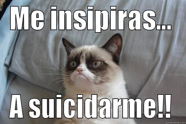 Suicide kitty - ME INSIPIRAS... A SUICIDARME!! Grumpy Cat