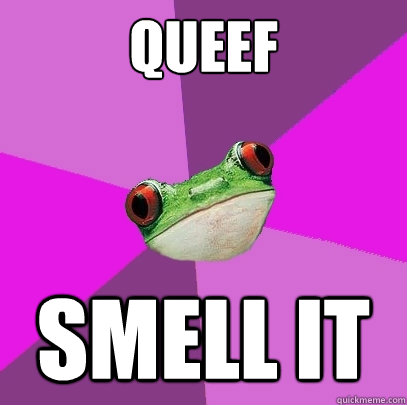 queef smell it - queef smell it  Foul Bachelorette Frog