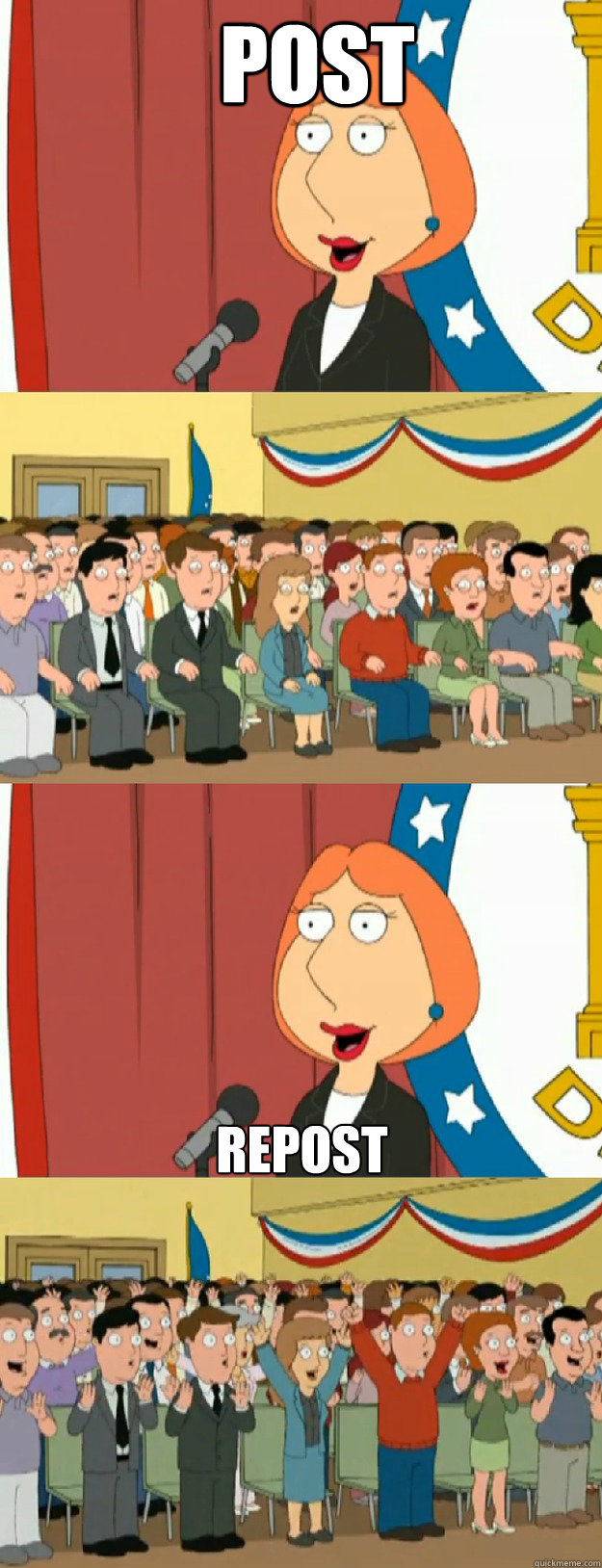 Post Repost  Lois Griffin