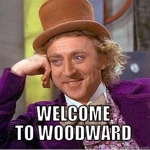  WELCOME TO WOODWARD Condescending Wonka