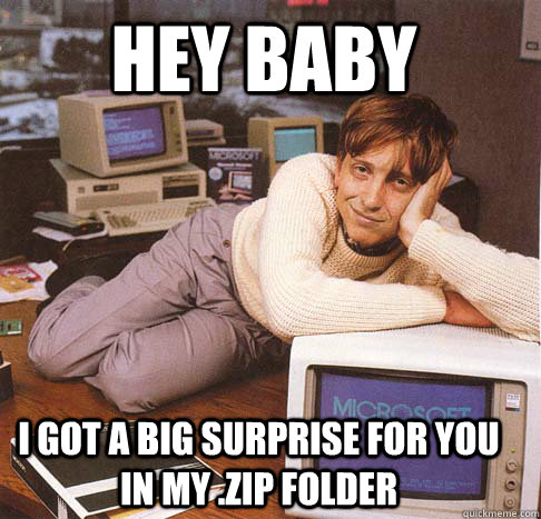 Hey baby I got a big surprise for you in my .zip folder  