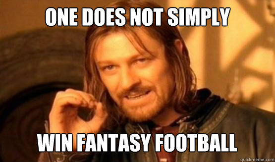 One does not simply win fantasy football  one does not simply nerf irelia