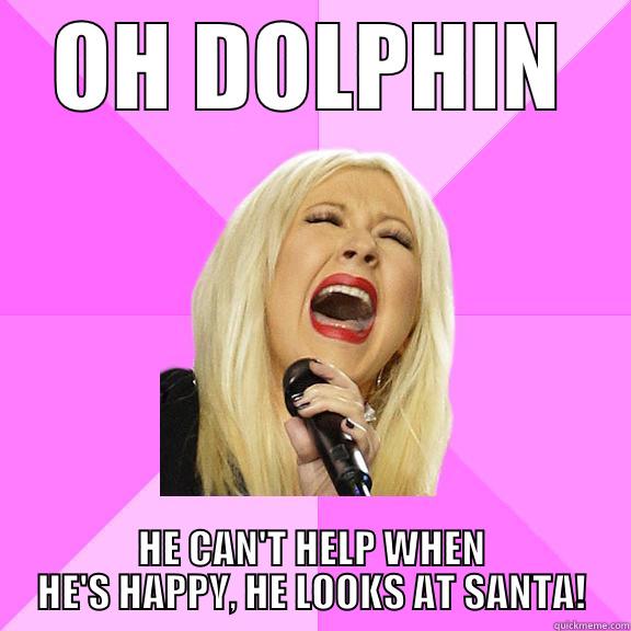 Pearl Jam - Even Flow - OH DOLPHIN HE CAN'T HELP WHEN HE'S HAPPY, HE LOOKS AT SANTA! Wrong Lyrics Christina
