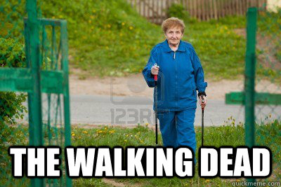  The Walking dead -  The Walking dead  walking dead grandma