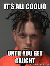 It's All Coolio Until you get caught  Chris Coolio